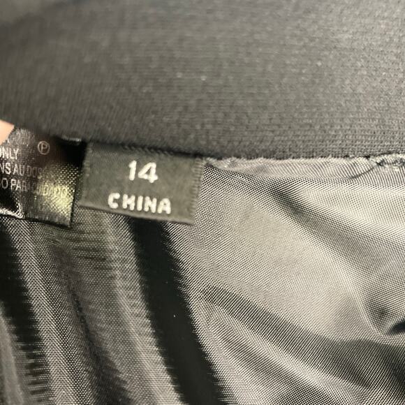 Women’s Size 14 Black Pencil Skirt Classic Workwear Career Office Business - Picture 4 of 9